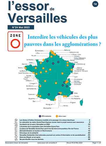 Numro 24 du journal Essor de Versailles